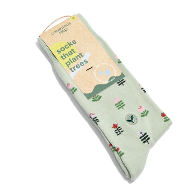 Socks That Plant Trees (Green Tulips)