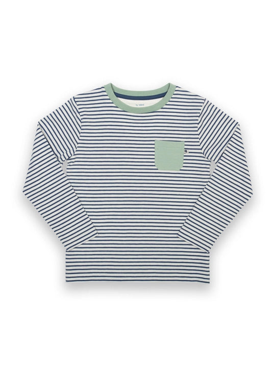 Stripy Organic Cotton Long Sleeve T-Shirt