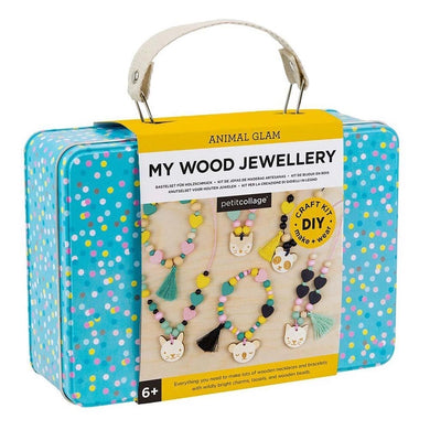 Animal Glam Wood Jewelry Kit