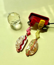 Glitter Glizzy Hot Dog Earrings
