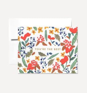 You're the Best Greeting Card