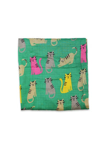 Kitten Organic Muslin Swaddles (2 Piece Set)