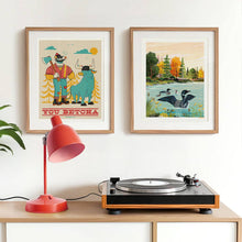 Loons on the Lake Print