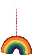 Love is Love Rainbow Felt Christmas Ornaments