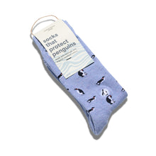 Socks That Protect Penguins (Periwinkle Penguins)