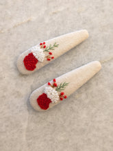 Embroidered Hair Clips (Multiple Styles)