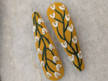 Embroidered Hair Clips (Multiple Styles)