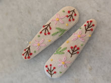 Embroidered Hair Clips (Multiple Styles)