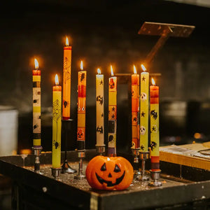 Hand Painted Halloween Candles (Various Styles)