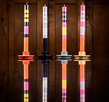 Eco Striped Dinner/Taper Candles (Multiple Colors/Styles)