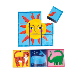 Simple Things Picture Blocks (9 pc Block Puzzle)