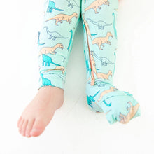 Land Before Bedtime Dinosaur Baby Bamboo Pajamas Convertible Footie - Jurassic Jungle