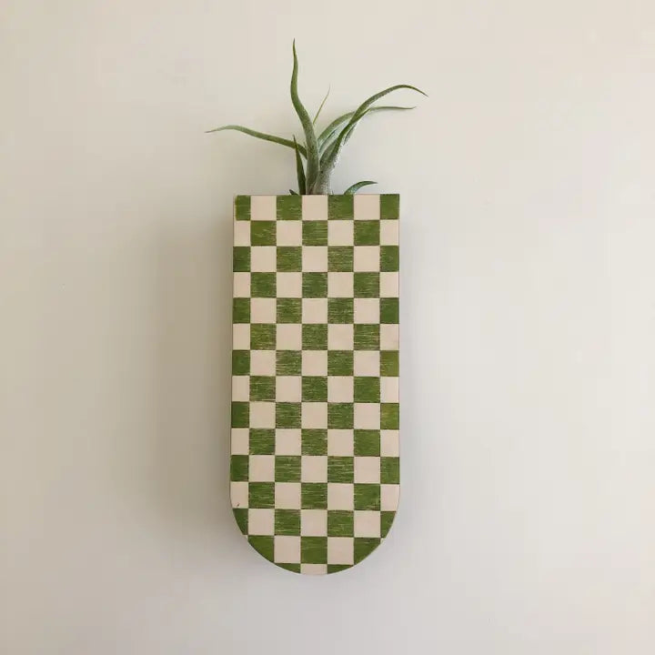 Skinny Pocket Wall Planter Vase (Multiple Options)