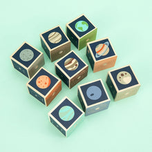 Planet Wood Blocks