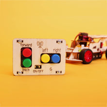Steering Remote Controlled Car DIY Kit, Educational STEM Toy