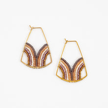 Wellspring Beaded Hoop Earrings