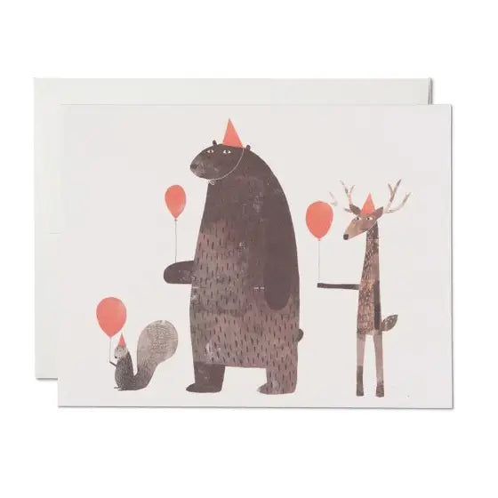 Party Animals Birthday Greeting Card