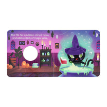 Little Witch Cat: Finger Puppet Book
