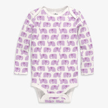 Organic Long Sleeve Babysuit In Animal Friends (Multiple Options)