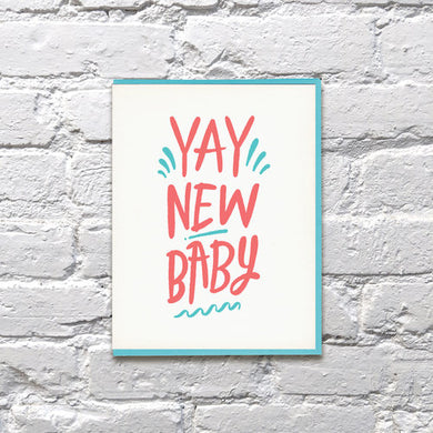 Yay New Baby Card