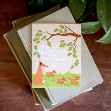 Once Upon a Time Baby Greeting Card