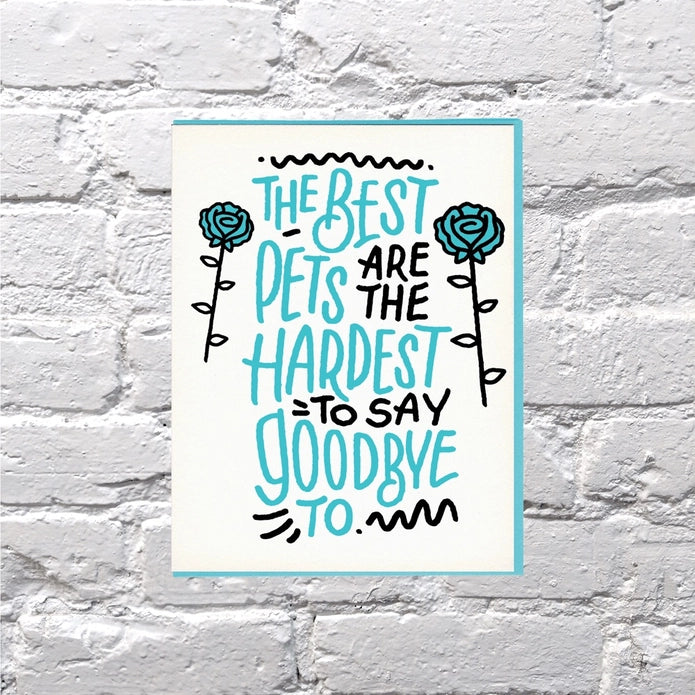 Best Pets - Pet Sympathy Card