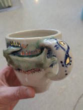 Hand Painted Rabbit Mug