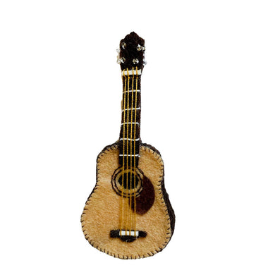 Acoustic Guitar Felt Ornament