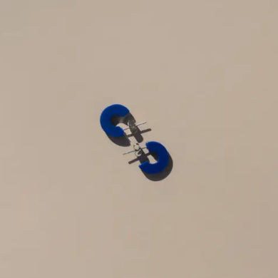 Mali Hoops - Cobalt