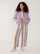 Fisherman Fair Trade Cotton Cardigan - Lilac