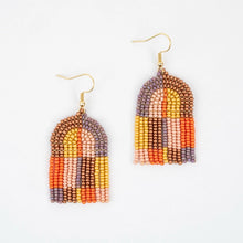 Patchwork Arco Beaded Earrings