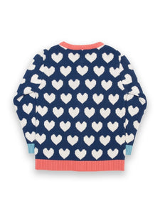 Heartful Organic Cotton Cardigan