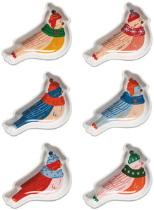 Season's Tweetings Winter Birds Pinch Bowls (Multiple Options)