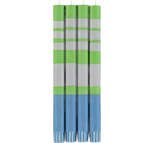 Eco Striped Dinner/Taper Candles (Multiple Colors/Styles)