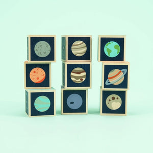 Planet Wood Blocks