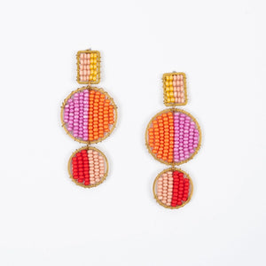 Mod Block Earrings