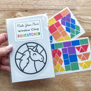 Suncatcher Sticker Craft Kits (Multiple Options)