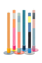 Two-Tone Metal Candleholders (Multiple Color Options)