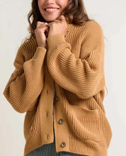 Bianca Shaker Cardigan - Camel