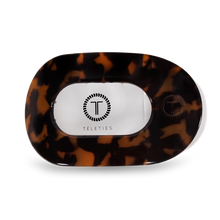 Tortoise - Flat Round Hair Clip