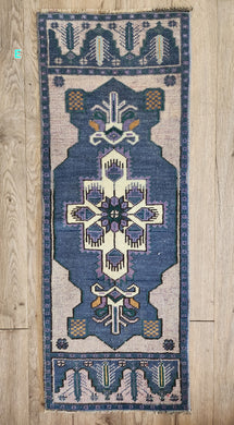 Vintage Hand-Knotted Rug - E
