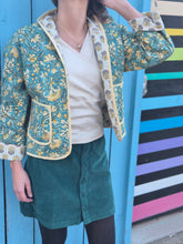 Verdant Bloom Quilted Jacket