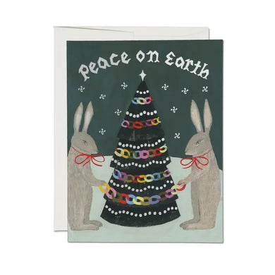 Peace On Earth Holiday Greeting Card