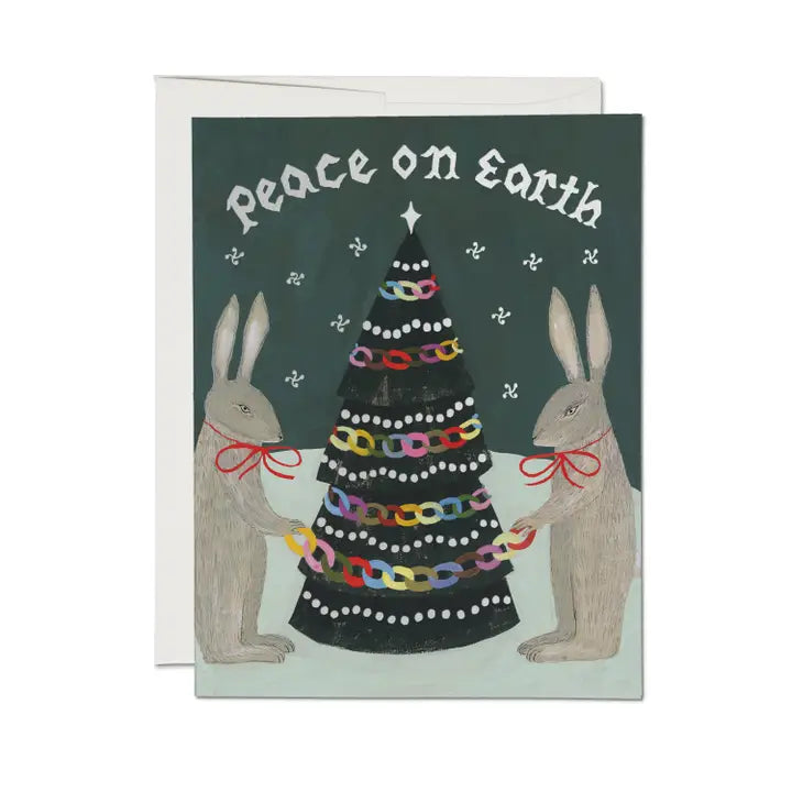 Peace On Earth Holiday Greeting Card