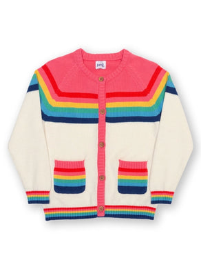 Organic Cotton Rainbow Cardigan