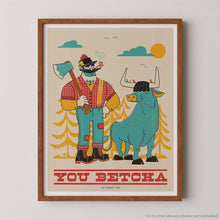 Paul & Babe Print