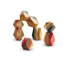 Geo Stacking Rock Toy