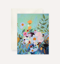  Finger-Painted Floral Everyday Greeting Card 