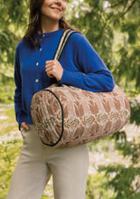 Peregrine Block Print Weekender Bag