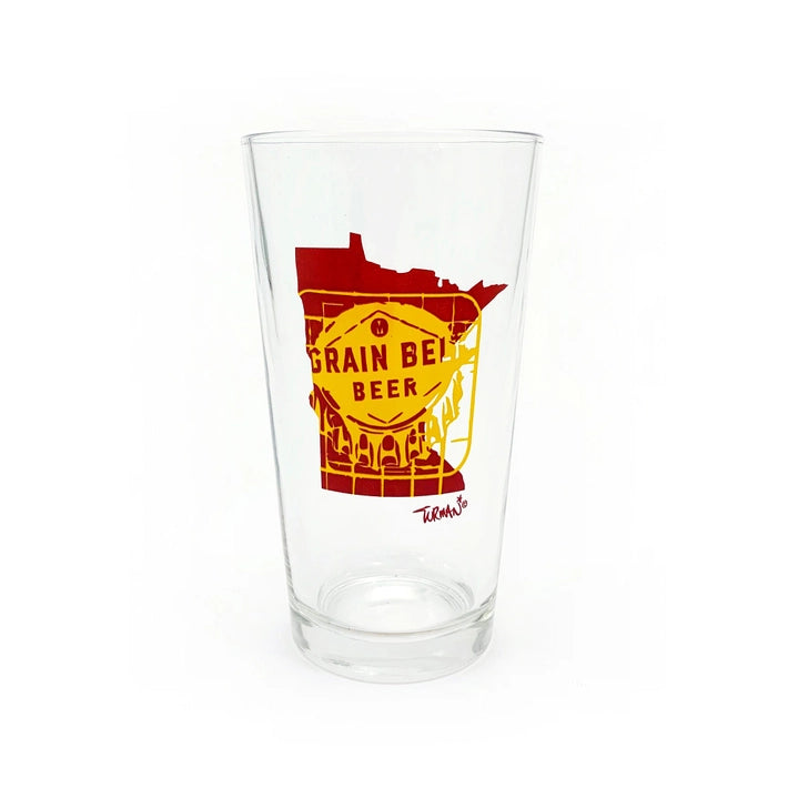 Grain Belt Beer Pint Glass